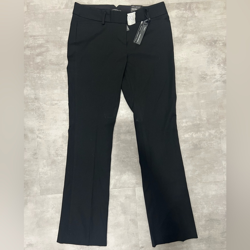 NWT Express Black Barely Boot Columnist Pants